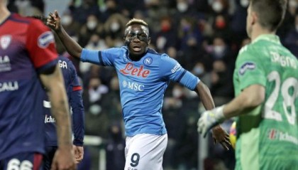  那不勒斯主场称雄，奥斯梅恩帽子戏法惊艳全场